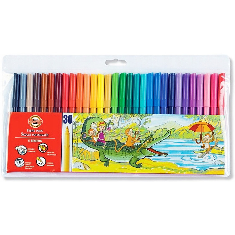 Flamastry zmywalne 30kol  7305 771002CJ04TE